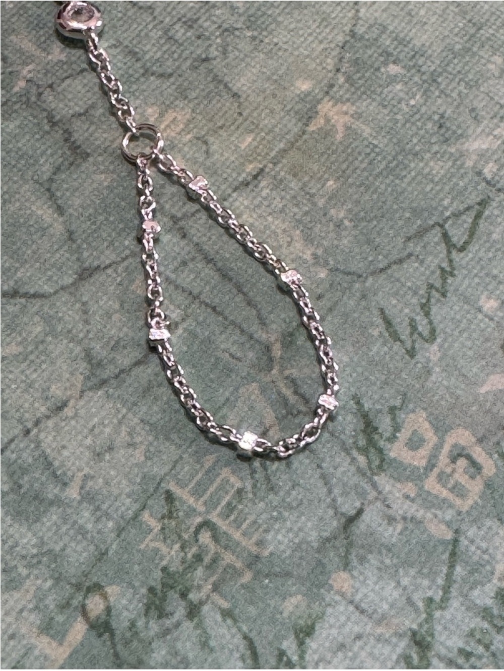 BRACELET AND ATTACHED RING - Picture 8 of 12